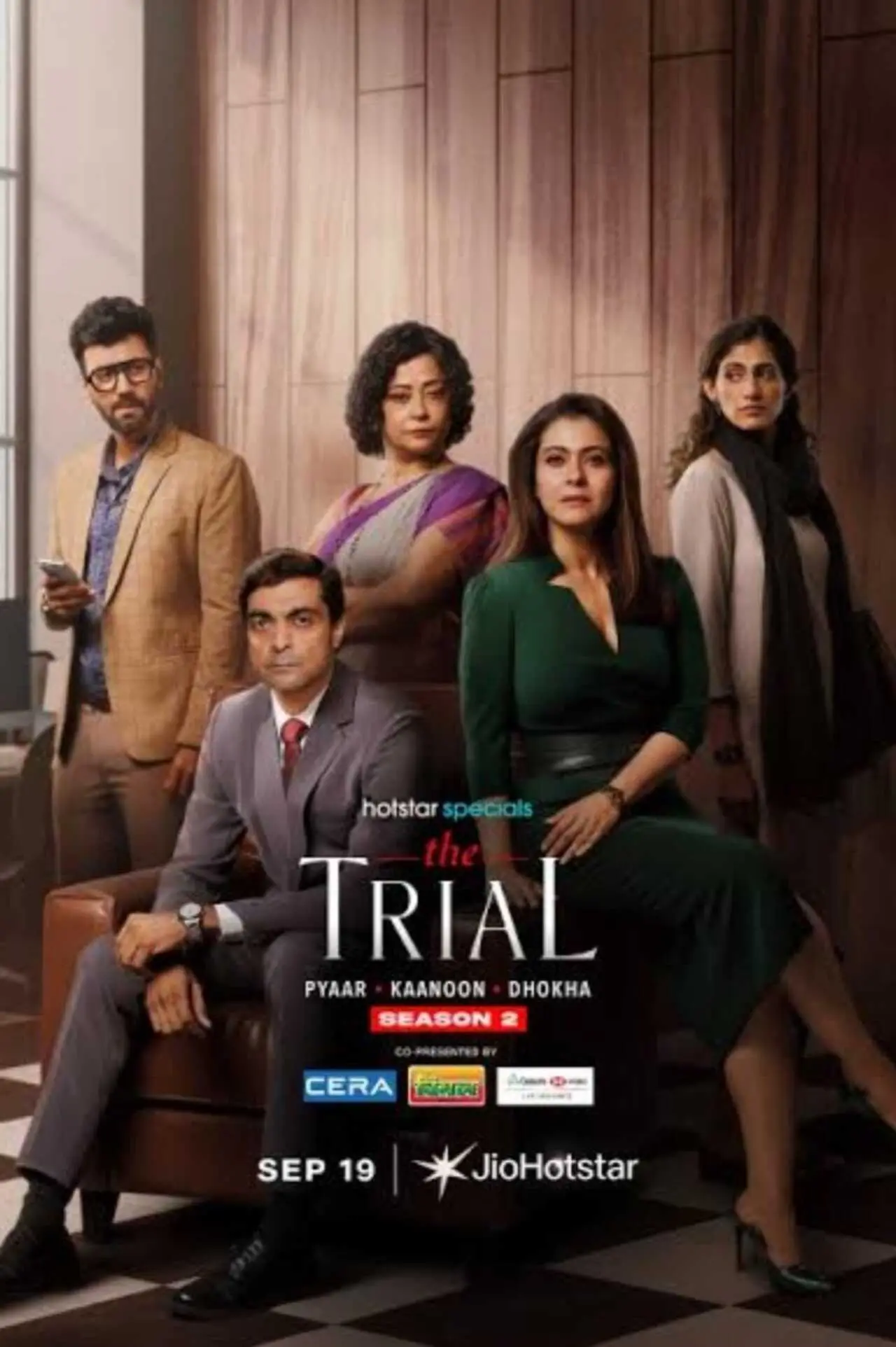 Trials Season 2 
The acclaimed legal drama returned stronger and sharper with Kajol delivering a commanding performance once again, while Kubbra Sait brings layered nuance to a pivotal role. Season 2 feels more urgent and emotionally complex.